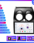 Hizpo 8G+128 AI Voice Car Radio Android Auto Multimedia For Nissan Qashqai J10 2006 2007 2008-2013 Carplay 4G 2din GPS autoradio - Riparo82