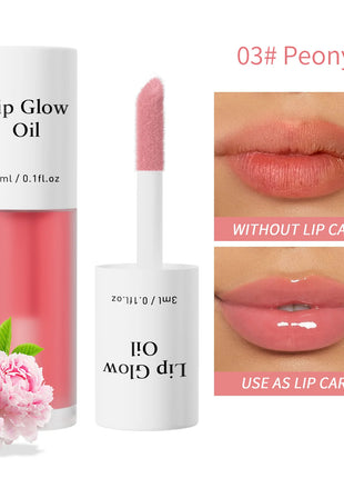 Lip Glaze Lip Oil Moisturizing Shiny Lipgloss Long lasting Makeup Lip Tint Lips Moisturizer Jelly Lipstick Oil Moisturizing Balm - Riparo82