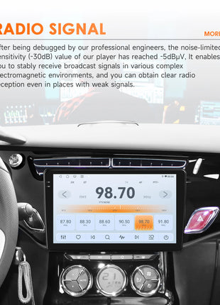 Snapdragon 8Core CarPlay Android Auto Car Radio For Citroen C3 DS3 2010-2016 Intelligent Screen 2Din autoradio SWC 4G BT DSP GPS - Riparo82