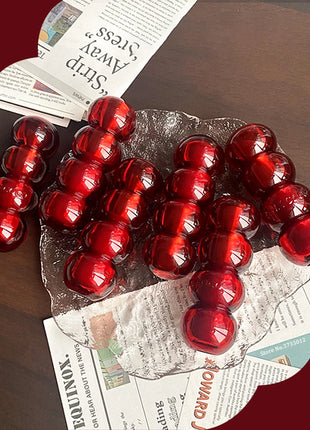 Matte Velvet Lipstick Cute Gourd Shape Easy To Wear Solid Lip Gloss Waterproof Non-stick Cup Lip Tint Korea Makeup Cosmetics - Riparo82