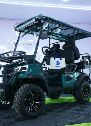 Buggy Golf Elettrico 4 Passeggeri Sollevato - Carrello Club 4 Ruote Nuovo - riparo82