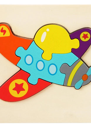 Set di puzzle in legno per bambini Montessori Giochi per bambini per bambini Giocattoli educativi e per l'intelligenza 1 2 3 4 anni - riparo82