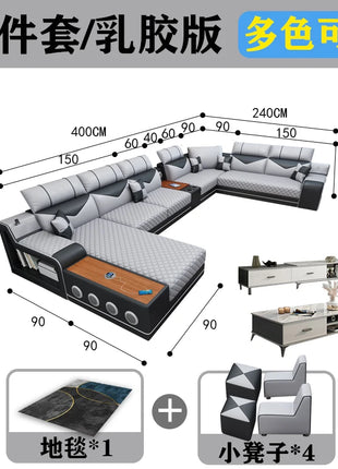 Divani da soggiorno di design nordico Divano da pavimento in pelle Divani replica reclinabili Decorazioni rilassanti Balcone Muebles Mobili per hotel