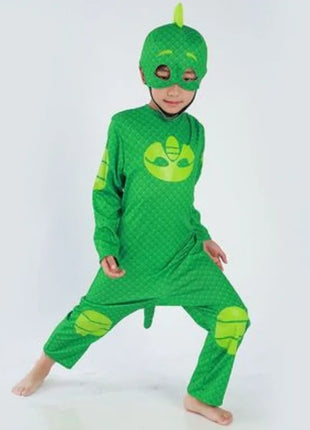 Costume Blue Anime Hero Carnevale 2026 - Pigiama Cosplay con Maschera Bambini