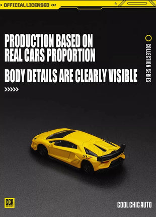 CCA1:64 Lamborghini STO Squisito modello di sospensione Auto d'epoca Modello statico Pressofusione Collezione Regalo Giocattoli - riparo82