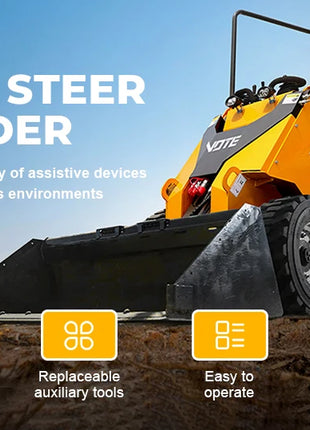 Mini Caricatore Skid Steer Motore EPA - Minicaricatore Alta Efficienza - riparo82