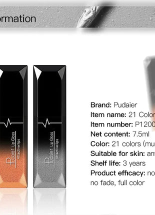 Super Matte Velvet Liquid Lipstick - 21 Colors Christmas Lip Makeup Long Lasting 18 Color Selection Lipgloss Lip Cream - Riparo82