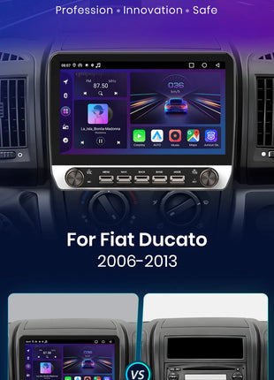 Junsun For Fiat Ducato 2006 2007 2008 -2013  Car Radio Multimedia Navigation 2 din Android 2din Autoradio CarPlay Stereo - Riparo82