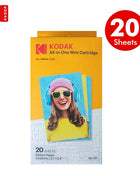 Cartucce di carta C210 All-in-One originali KODAK Set levazione 4Pass Stampa Tchnologia 20 40 60 100 Pacchetto stampante fotografica Iink