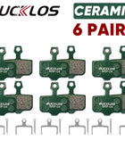 BUCKLOS Pastiglie freno a disco idraulico in ceramica per SRAM AVID ELIXIR 1/2/4/6/8/10 paia Pastiglie freno MTB Pastiglie freno a disco resistenti all'usura