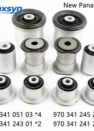 10 pezzi 97034124502 97034124301 97034124101 97034124521 Sospensione idraulica Braccio oscillante in gomma per Porsche Panamera 970 3.6L 4.8L