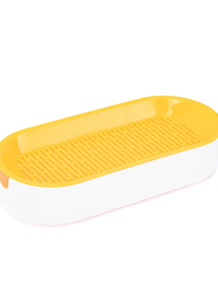 Pet Cat Sprout Dish Growing Pot Hydroponic Plant Cat Grass Germination Digestion Starter Dish Greenhouse Grow Box Excluding seed