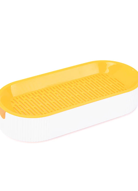 Pet Cat Sprout Dish Growing Pot Hydroponic Plant Cat Grass Germination Digestion Starter Dish Greenhouse Grow Box Excluding seed - riparo82