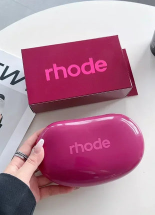 2025 INS Rhode Charm Woman Cosmetic Mirror Lipstick Blush Lip Gloss Portable Skin-friendly Soft Silicone Storage Bag Gifts Cover - Riparo82