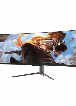New 5K 49-inch ultra-wide screen LCD 144 Hz curve gaming computer monitor - Riparo82
