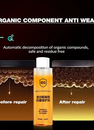 100ml Engine Additive Agent Engine Restore Additive Noise Reduction Anti-Rust Engine Protection Oil For Car Accessories - Riparo82