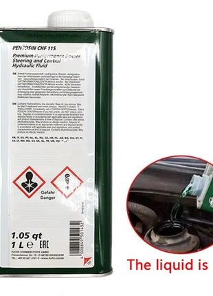 11S Premium Performance Power Steering and Central Hydraulic Fluid For 0AM Valve Body Oil Change - Riparo82