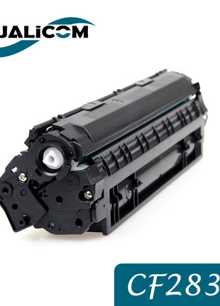 Qualicom CF283A 83A Compatible TONER Cartridge for HP LaserJet Pro MFP M125 M125nw M125rnw M127fn M127fw M127fp M201n M225dn - Riparo82
