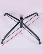 Base per supporto per albero di Natale in metallo Robusta base rotante per albero di Natale artificiale Gambe per supporto per albero di Natale - riparo82