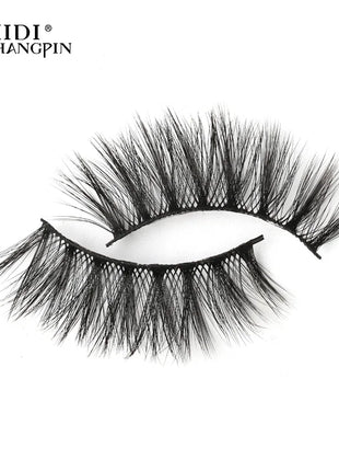 Faux Cils 3/5 Pairs False Eyelashes make up Natural Long Dramatic Halloween Eyeylash 3D Mink Lashes Tools Extension maquiagem - Riparo82