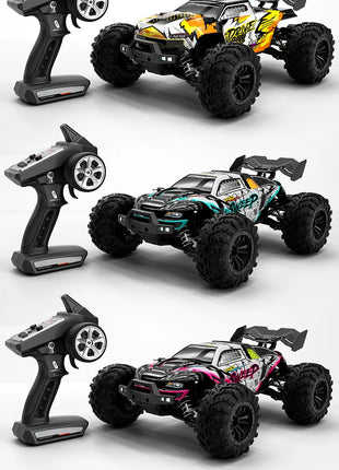 Teeggi 16101 /16102 PRO 1:16 Auto RC ad alta velocità con luce LED Drift 70KM/H 4WD RC Off-Road Car Monster Truck Giocattolo per i regali del capretto