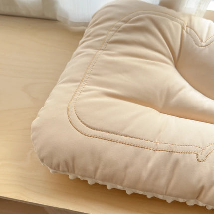 Comfortable Low Pillows for Parent and Child, Pure Cotton and Bean Velvet, Kids Adult Sleeping Pillows, 30x50 cm, 40x60, 48x74cm