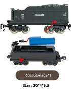 Locomotiva ferroviaria classica Accessori per treni a vapore retrò Carrozza Paletta Pista del treno Giocattoli per bambini per ragazzo - riparo82