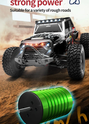 Teeggi 16101 /16102 PRO 1:16 Auto RC ad alta velocità con luce LED Drift 70KM/H 4WD RC Off-Road Car Monster Truck Giocattolo per i regali del capretto