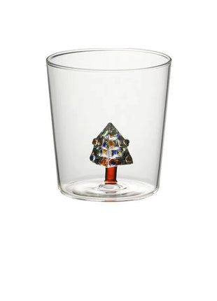 FOME Tazza di vetro creativa 1/2 pezzi Albero di Natale Caffè resistente al calore Tazza da latte Tè Tazza da caffè espresso Regali di Natale per ragazza - riparo82