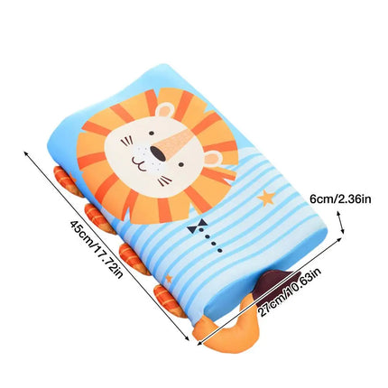 Toddler Pillow for Sleeping Ergonomic Memory Foam Bed Pillow Breathable Nap Time Pillows soft Skin-Friendly Travel Cushion