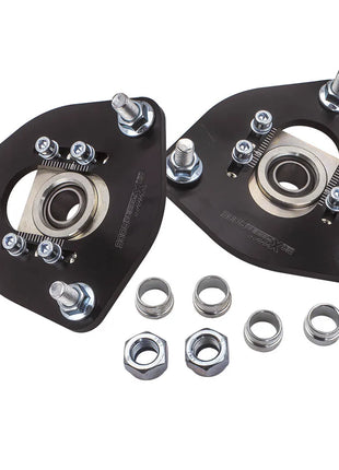 2 supporti superiori con sospensione, piastra camber anteriore, supporto superiore per Nissan S13 Silva Japan Market 89-93