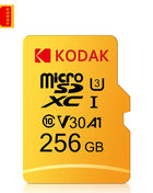 Scheda Micro SD KODAK Scheda di memoria ROSSA con Adapte 32 GB MicroSDHC 64 GB MicroSDXC MicroSD C10 A1 TF Schede Flash Cartao De Memoria