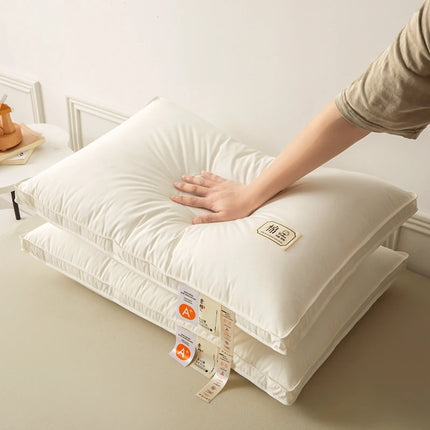 1pc Soft Filling Sleeping Pillows for Home Bed Almohadas Para Dormir High Quality Pillow 48x74cm Washable Neck Cushion