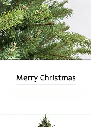 Albero di Natale artificiale PE misto crittografato con luci a LED Albero di Natale di alta qualità 1,2 m-1,8 m Decorazioni natalizie per Capodanno