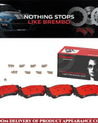 Brembo P83082N Set pastiglie freno a disco anteriori in ceramica premium adatte per SUBARU/TOYOTA/TOYOTA (FAW) OE # 0446502220