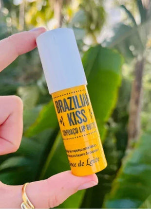Lip Balm Brazil Kiss Lip Gloss Long Lasting Moisturize Lipstick Anti Drying Reducing Lip Lines Deep Nourishing Lip Care Makeup - Riparo82