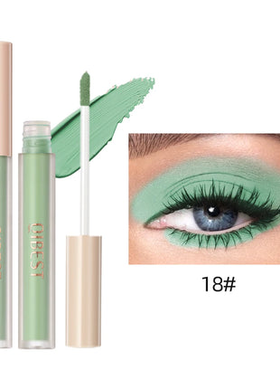 24 Colors Matte Liquid Eyeshadow Cream Nude Eye Makeup Long Lasting Eye Shdaow Stick Blush Purple Green Blue Red Contour Shadow - Riparo82