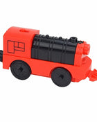 Locomotiva in legno Magnetic Electric Car Train Toys Fit Biro wood Diecast Slot Train Track Railway Educational Toys For Kids