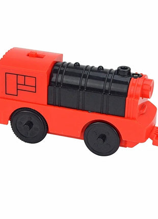 Locomotiva in legno Magnetic Electric Car Train Toys Fit Biro wood Diecast Slot Train Track Railway Educational Toys For Kids