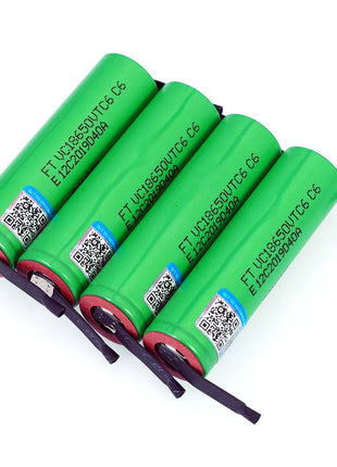 VariCore VTC6 3.7 V 3000 mAh 18650 Li-Ion Ricaricabile Batteria VC18650VTC6 batterie + FAI DA TE Nichel Lenzuola - riparo82