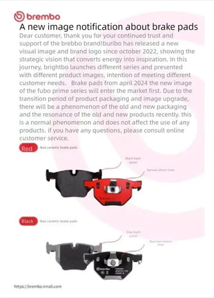 Brembo P85133 Kit pastiglie freno anteriori per AUDI A4 Allroad B8 Avant A5 A4L B8 Pastiglie in ceramica di alta qualità OE #   8K0698151A