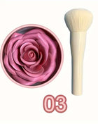 2pc Petal Blush Palette set with brush,Highgloss Contouring Cream Contour Makeup Rouge for Women Beauty Cosmetics Makeup Palette - Riparo82