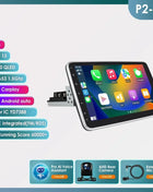 8+128G 10.1'' 360 Rotatable 1 Din AutoRadio GPS for Universal Car Multimedia Player Stereo 1DIN Video Autoradio Carplay HeadUnit