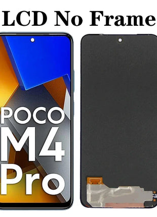 AMOLED da 6,43" per Xiaomi Poco M4 Pro LCD 2201117 PI PI 2201117 Pannello touch screen display PG MZB0B5VI per Xiaomi Poco M4 Pro 4G LCD - riparo82
