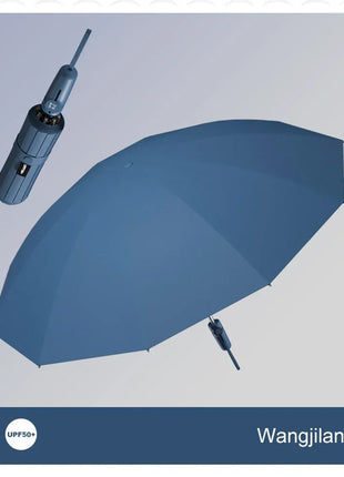 Xiaomi 12 Bone Fully Automatic Umbrella Extra Large Reinforced Wind-resistant Rain-resistant Dual-purpose UV-resistant Mijia - Riparo82