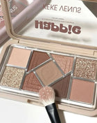 Mint diffuse pink blue small pink frame nine-color eyeshadow palette low saturation clear mint green pearl matte gentle pure des - Riparo82