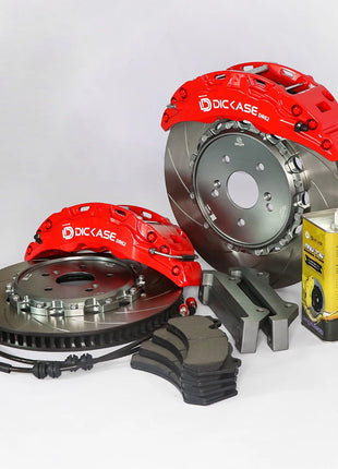 Kit freno anteriore completo pinza dr4 a 4 pistoni colore rosso con disco freno da 330 mm per bmw mini f56 17 pollici