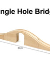 single hole bridge