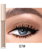 Nude Matte Liquid Eyeshadow Smooth Cream Eye Shadow Long Lasting Waterproof Eye shdaow Stick Blush Dual Purpose Contour Makeup - Riparo82