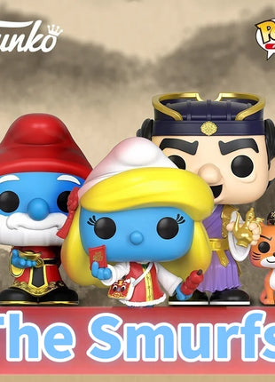 Funko Pop The Smurfs Action Figure Anime Gargamel Azrael Cat Statua in edizione limitata Decorazione del desktop Raccogliere regali originali